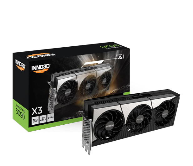 INNO3D GeForce RTX 5090 X3 32GB GDDR7 DLSS4 N50903-32D7-17593928 - 1309623 - zdjęcie